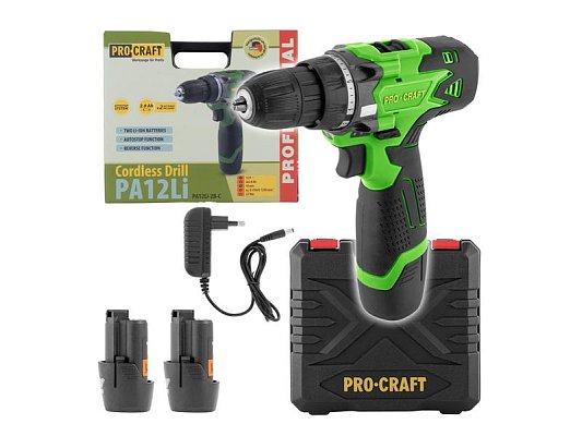 Šroubovák AKU PROCRAFT PA12Li