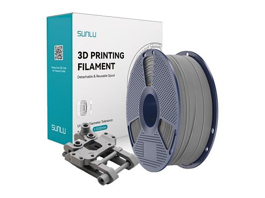 Filament SUNLU ABS 1kg šedý