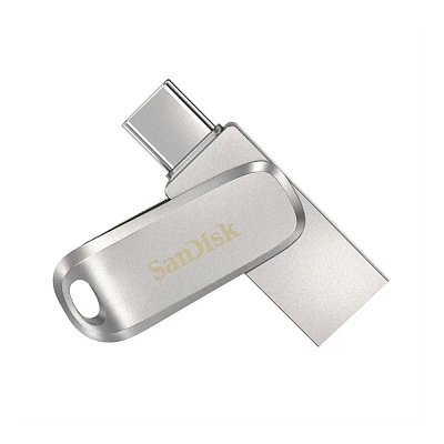 Flash dual disk 32GB Luxe USB Type-C, stříbrný