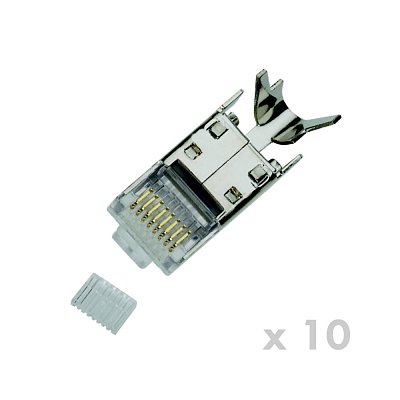 DATACOM Plug STP CAT7(6A) 8p8c- RJ45 drát (10ks)