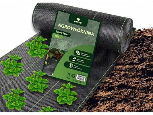 Agrotextílie tkaná FLORIVO 1,6x50m 90g/m2