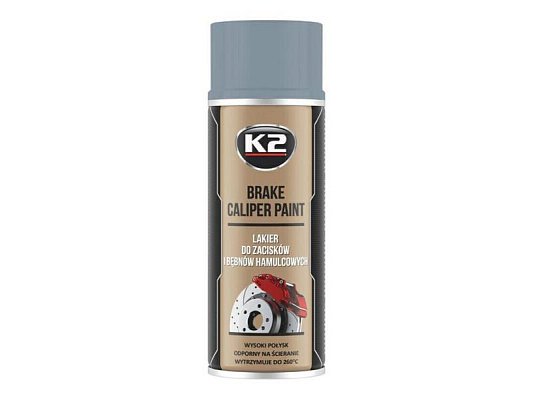 Barva na brzdové třmeny a bubny K2 Brake caliper paint 400ml Silver