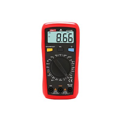 Digitální multimetr , max 600V/10A DC, 600V AC, 60MOhm, 9.99mF