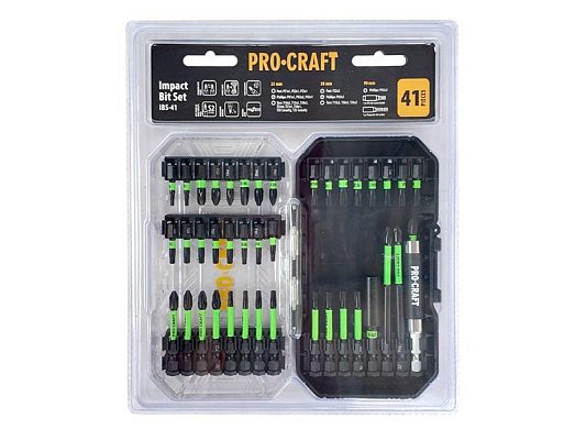 Sada rázových bitů PROCRAFT IBS-41 41ks