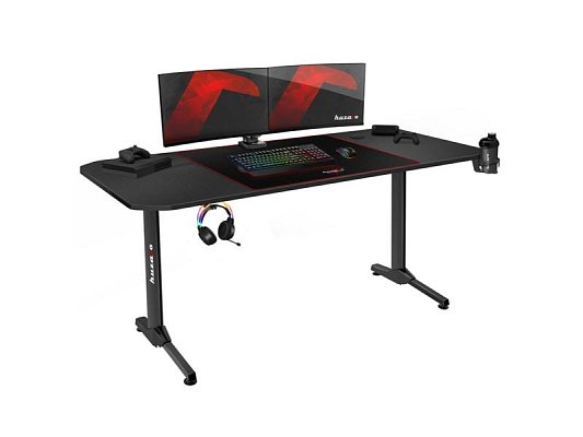 Stůl herní HUZARO Hero 4.7 Black 160cm