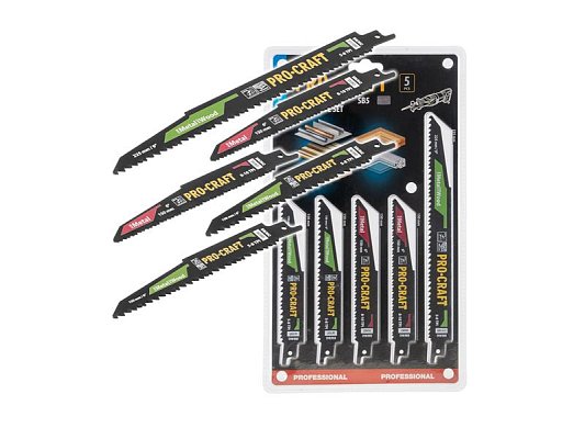 Plátky do pily ocasky PROCRAFT SB5 5ks