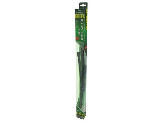 Ploché stěrače COMPASS FLAT SET 610+410mm GREEN FAB III/RAP/CIT