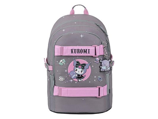 Batoh školní BAAGL Skate Kuromi Grey