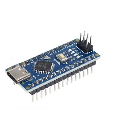 kompaktní vývojová deska kompatibilní s Arduino Nano 3.0, vybavená mikrokontrolérem ATmega328P a moderním rozhraním USB C. Deska obsahuje USB UART převodník CH340, předinstalovaný bootloader a poskytuje plnou sadu digitálních, analogových a PWM pinů. Je v