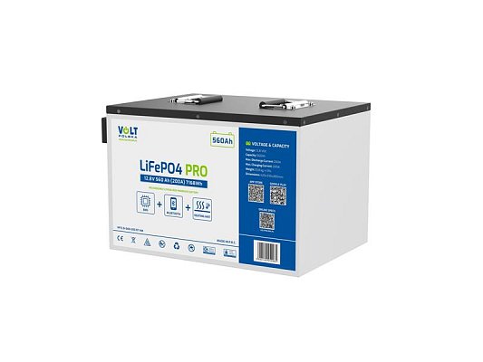 Baterie LiFePO4 12,8V 560Ah VOLT