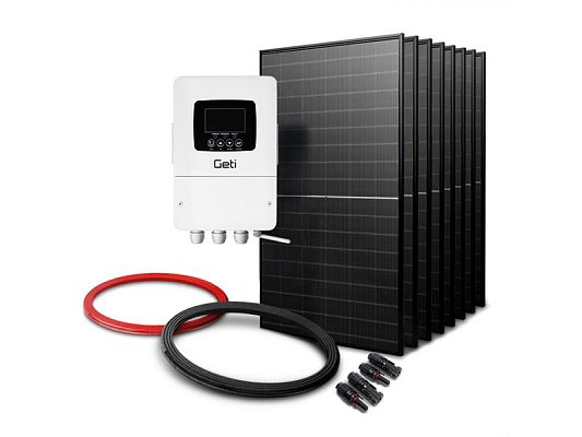 Sada pro solární ohřev vody GETI GWH04W 3640Wp 8x PV TRINA