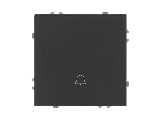 Spínač zvonkový DPM MOXY MOX1020B černý