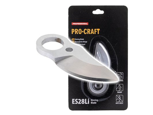 Náhradní horní nůž PROCRAFT pro aku nůžky ES28Li, ES30Li,ES25Li