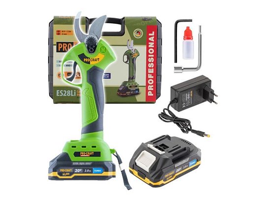 Nůžky zahradní AKU PROCRAFT ES28Li