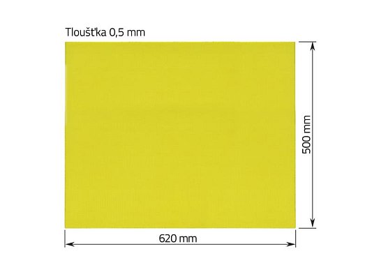 Epoxidová izolační deska 0,5 x 500 x 620 mm pro bateriové sady