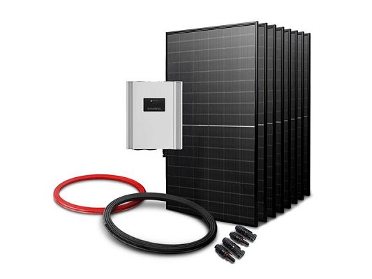 Sada pro solární ohřev vody EVO MPPT-4000 PRO GRID 3640Wp 8x PV TRINA