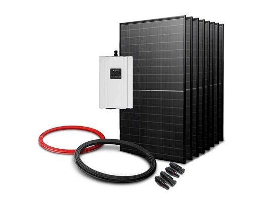 Sada pro solární ohřev vody EVO MPPT-4000 GRID 3640Wp 8x PV TRINA