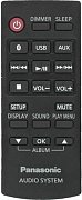 Panasonic N2QAYB001000 originální dálkový ovladač SC-BMAX3, SC-CMAX5
