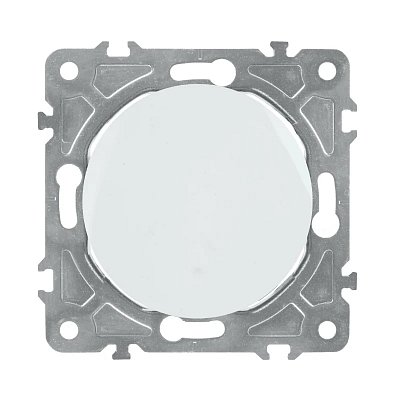 Vypínač ELECTROMALT OVAL OVA1021W bílý