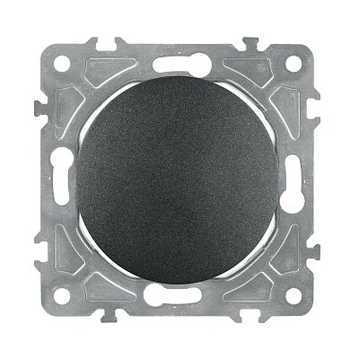 Vypínač ELECTROMALT OVAL OVA1021B černý