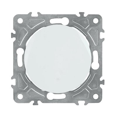 Vypínač ELECTROMALT OVAL OVA1007W bílý