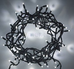 LED vánoční řetěz - studená bílá 1V03-W