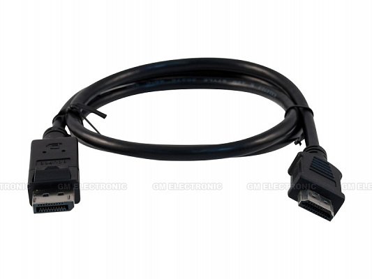 Propojovací kabel DisplayPort - HDMI A M/M, 1m (kportadk01-01)