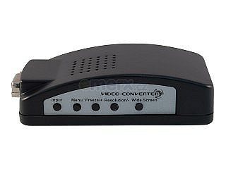 Redukce PremiumCord Převodník kompozitního signálu s-video/cinch na VGA signál (DB15F)