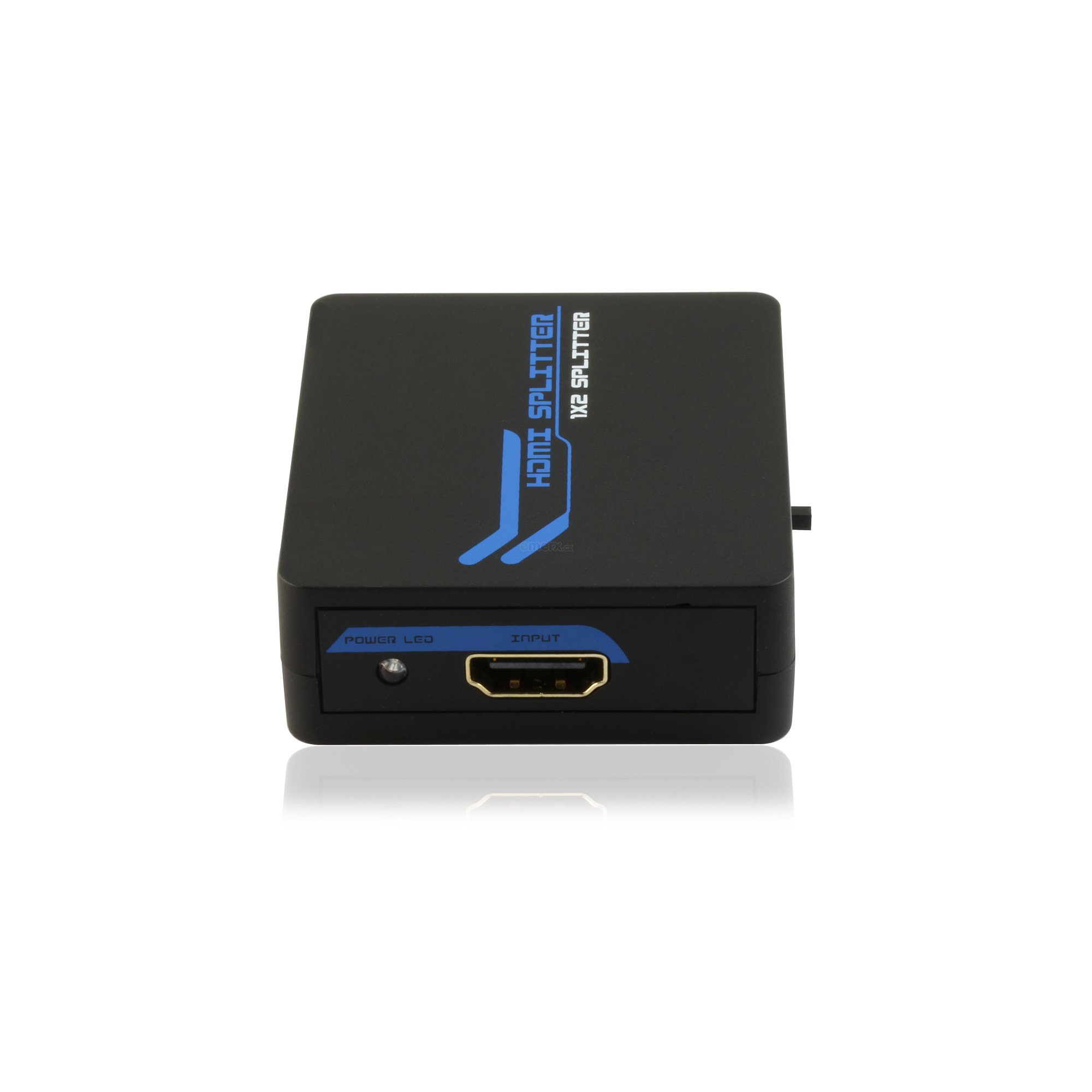Elektronický převodník HDMI rozbočovač 2x 1 (PET0102M)