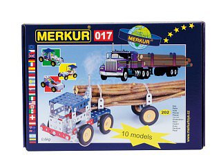 Merkur 017 Kamión, 10 modelů, 202 dílů (Merkur 017 Truck)