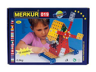 Stavebnice MERKUR M 019 Větrný mlýn