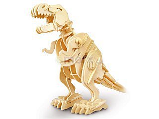 Dřevěná robotická stavebnice ROBOTIME Dinosaurus Malý T-REX D210