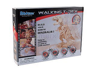 Dřevěná robotická stavebnice ROBOTIME Dinosaurus Malý T-REX D210