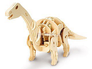 Dřevěná robotická stavebnice ROBOTIME Apatosaurus malý D450