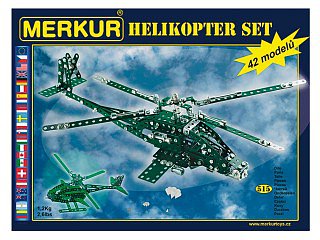 Stavebnice MERKUR Helikoptér set