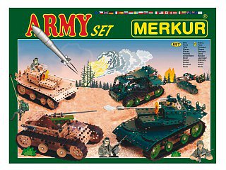 Stavebnice MERKUR Army Set
