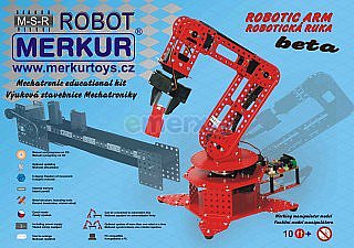 Stavebnice MERKUR Robotická ruka BETA 6° (Merkur Robotická ruka Beta 6°)