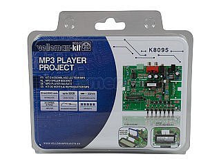 Stavebnice Velleman K8095 - Vývojový modul MP3 přehrávače (K8095)