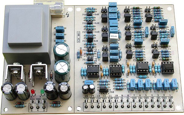 Stavebnice - Aktivní výhybky pro subwoofer a 2 satelity FSN2269SX (FSN2269SX)