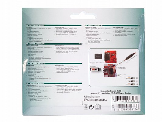 Stavebnice - MP3 jukebox VM202N (VM202N)