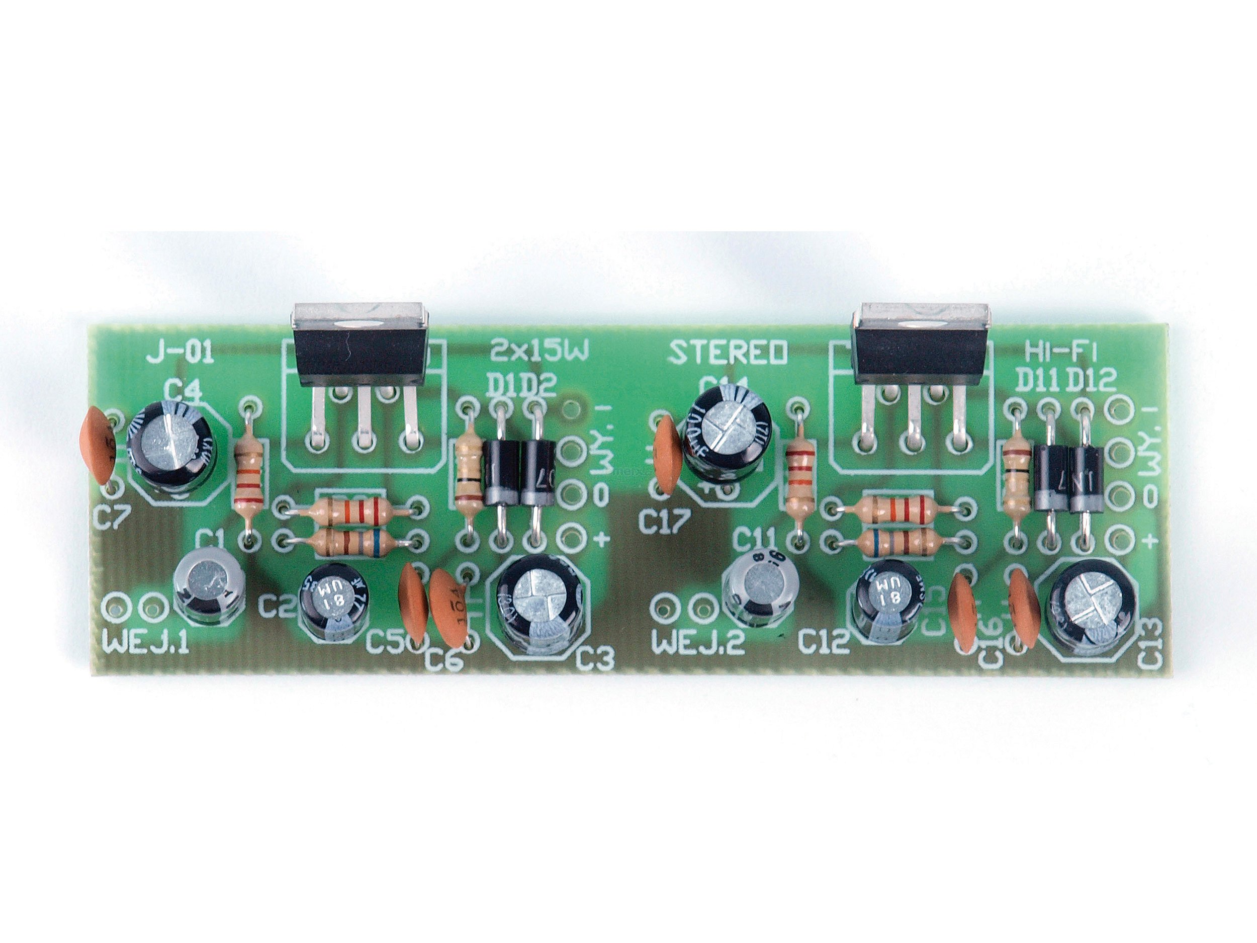 Stavebnice - Zesilovač 2x25 W stereo KF728 (728)