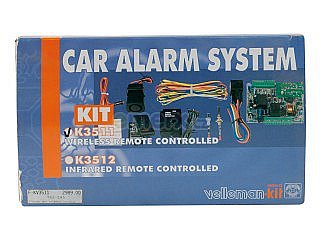 Stavebnice - Dálkove (RF) ovládaný autoalarm KV3511 (KV3511)