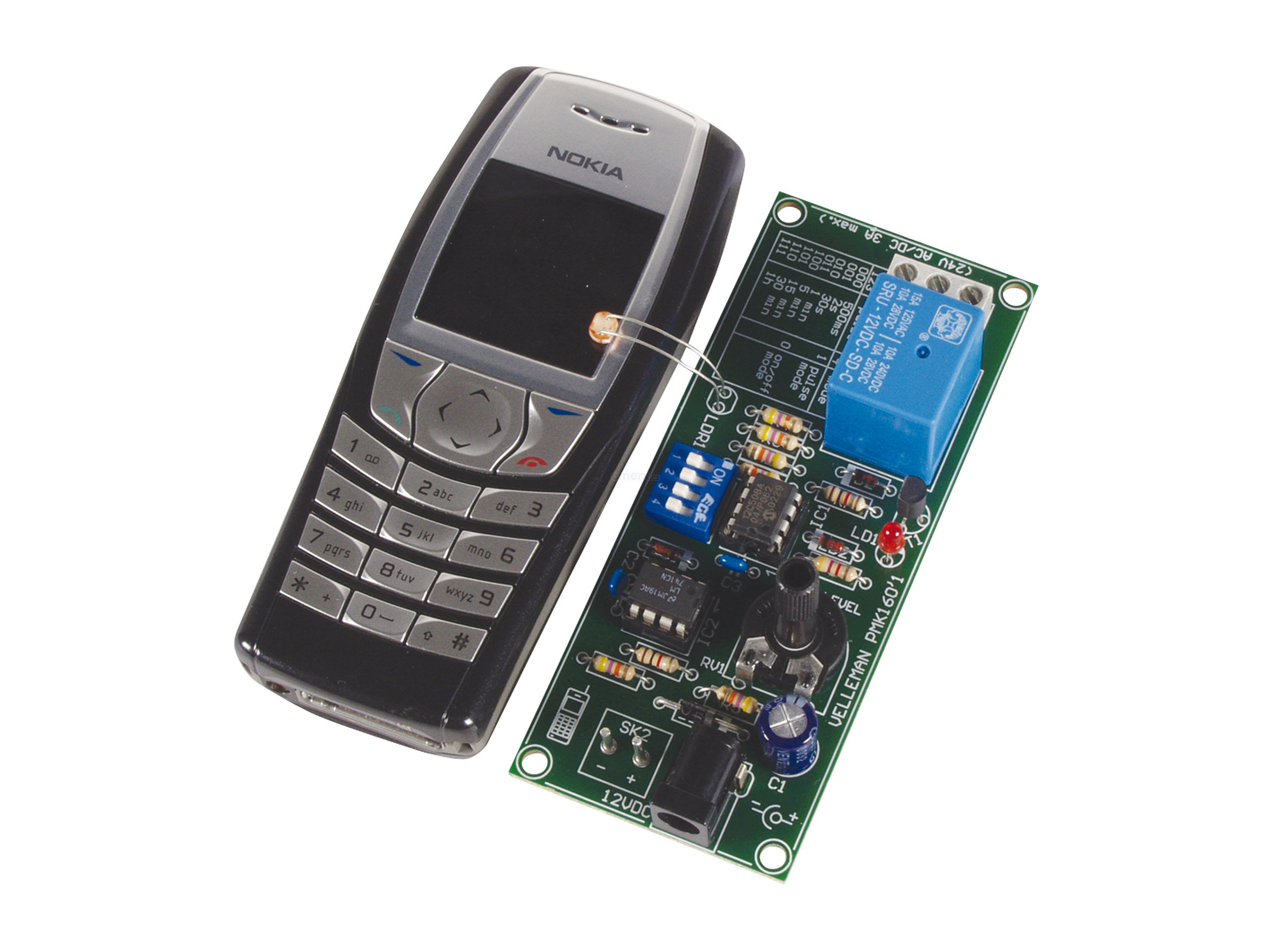 Stavebnice - Dálkové ovládání pomocí mobilního telefonu MK160 (MK160)