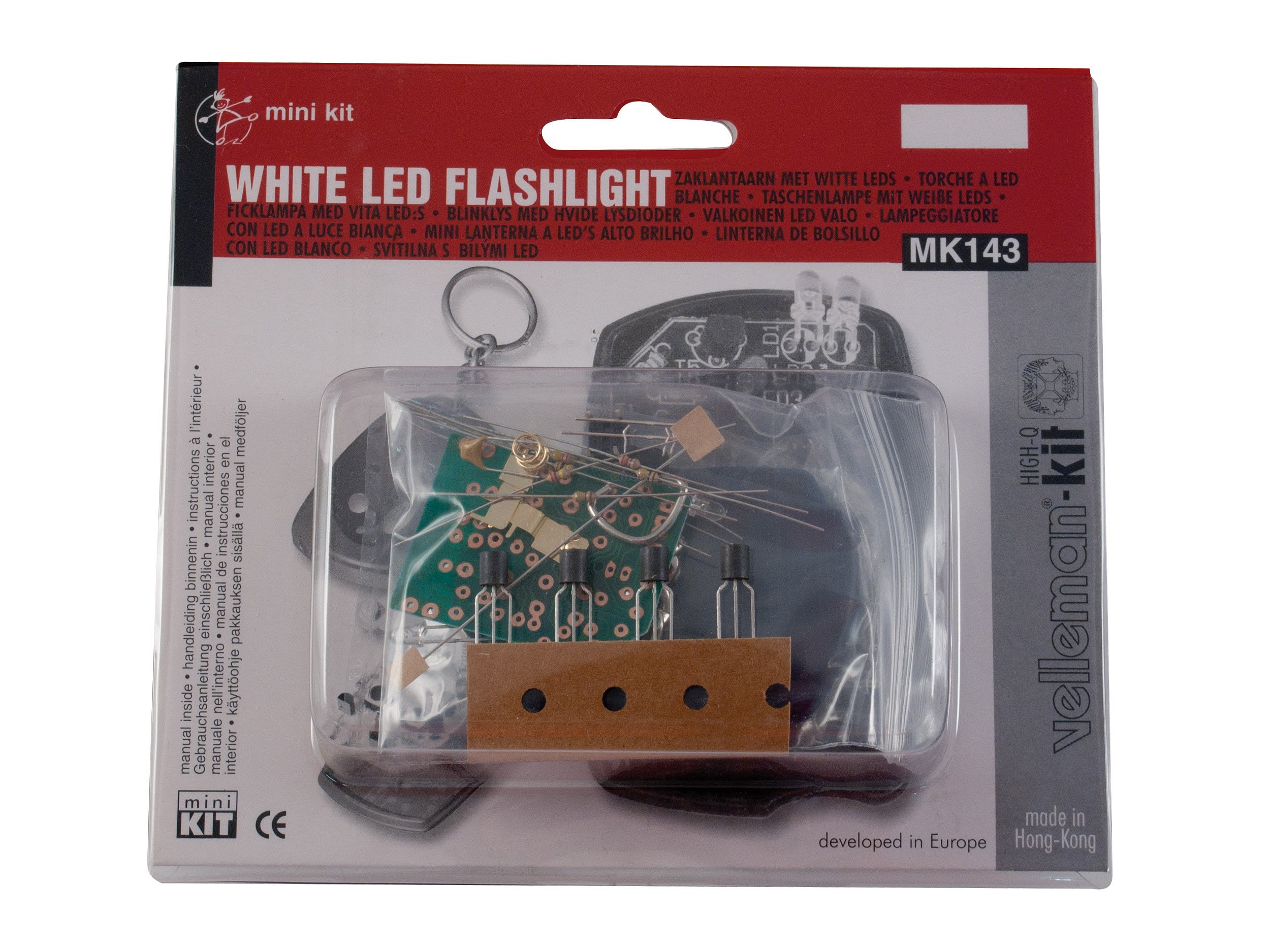 Stavebnice - Výstražné světlo s bílými LED MK143 (MK143)