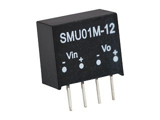 DC/DC měnič MEAN WELL SMU01M-12