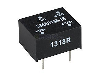 DC/DC měnič MEAN WELL SMA01M-15 (SMA01M-15)