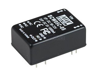 DC/DC měnič MEAN WELL SCW05C-05 (SCW05C-05)