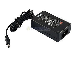 Spínaný síťový napájecí adaptér 15W, 12V/1,25A DC, souosý konektor 5,5/2,1mm, vnitřní plus, stabilizovaný (GS15A-3P1J)