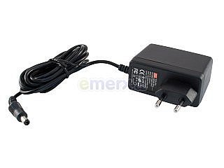 Spínaný síťový napájecí adaptér 15W, 12V/1,25A DC, souosý konektor 5,5/2,1mm, vnitřní plus, stabilizovaný (GS15E-3P1J)