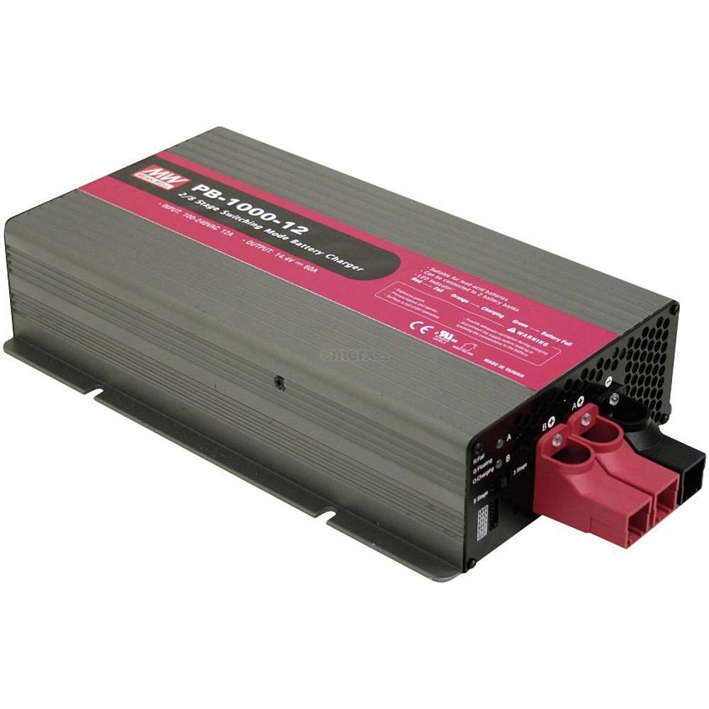 Nabíječka Pb akumulátorů MeanWell PB-1000-12 (PB-1000-12)